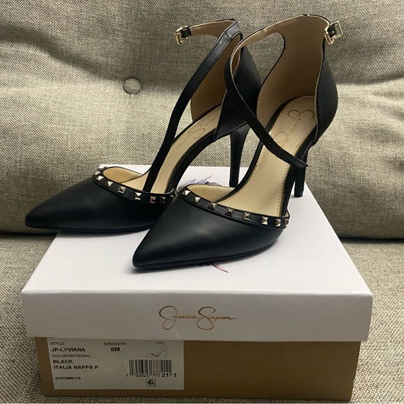 Jessica Simpson Shoes Jessica Simpsons Black Lyviana Pointy Toe